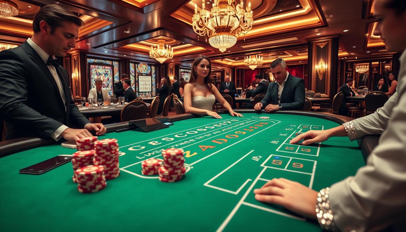 Live dealer Baccarat